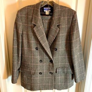 Vintage Pendleton Skirt Suit